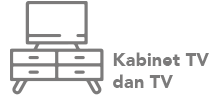 Kabinet dan TV