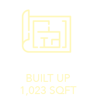 Built-up 1023 sqft